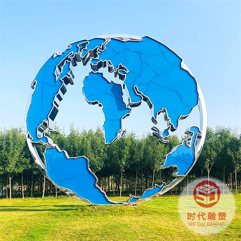 不銹鋼雕塑定制戶外園林學(xué)校房地產(chǎn)大型景觀地標(biāo)流水鏡面抽象雕塑