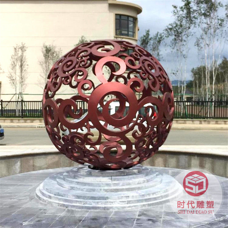 定制不銹鋼大型雕塑廣場紅色精神堡壘校園景觀戶外主題公園擺件