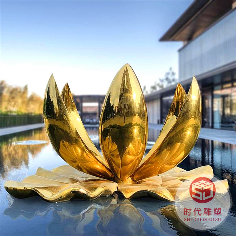 大型不銹鋼雕塑廠家戶外城市園林景觀創(chuàng)意地標建筑發(fā)光月亮雕塑