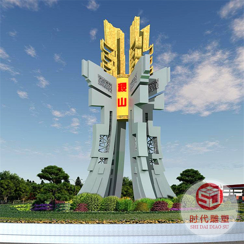 源頭工廠不銹鋼雕塑園林景觀戶外大型雕塑公園廣場鑄銅人物雕塑