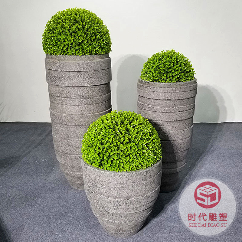 玻璃鋼花盆戶外長方形市政公路高架橋懸掛花盆玻璃鋼花箱生產(chǎn)廠家