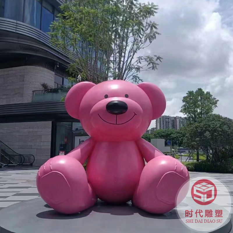 戶(hù)外園林景觀玻璃鋼卡通兔子雕塑商場(chǎng)售樓部小區(qū)幼兒園小動(dòng)物擺件