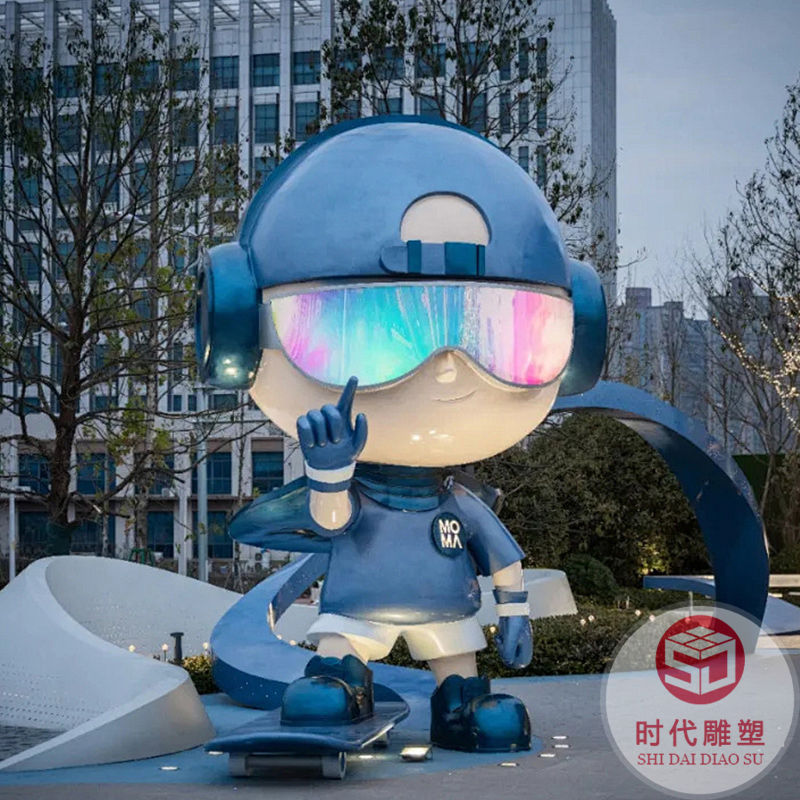 玻璃鋼卡通動(dòng)物雕塑戶外園林景觀擺件地產(chǎn)小區(qū)幼兒園商場(chǎng)兔子裝飾