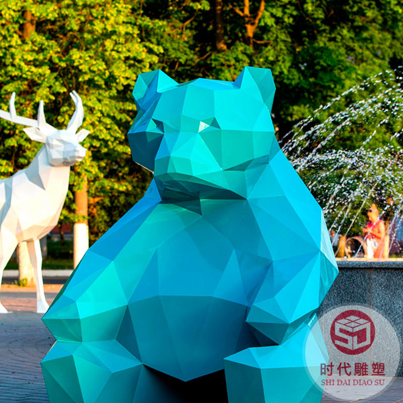 定制玻璃鋼卡通雕塑網(wǎng)紅打卡雕塑商場(chǎng)美陳道具戶外大型景觀雕塑