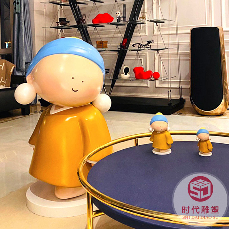 定制玻璃鋼卡通雕塑泡沫雕塑商場(chǎng)美陳道具戶外大型景觀雕塑廠家