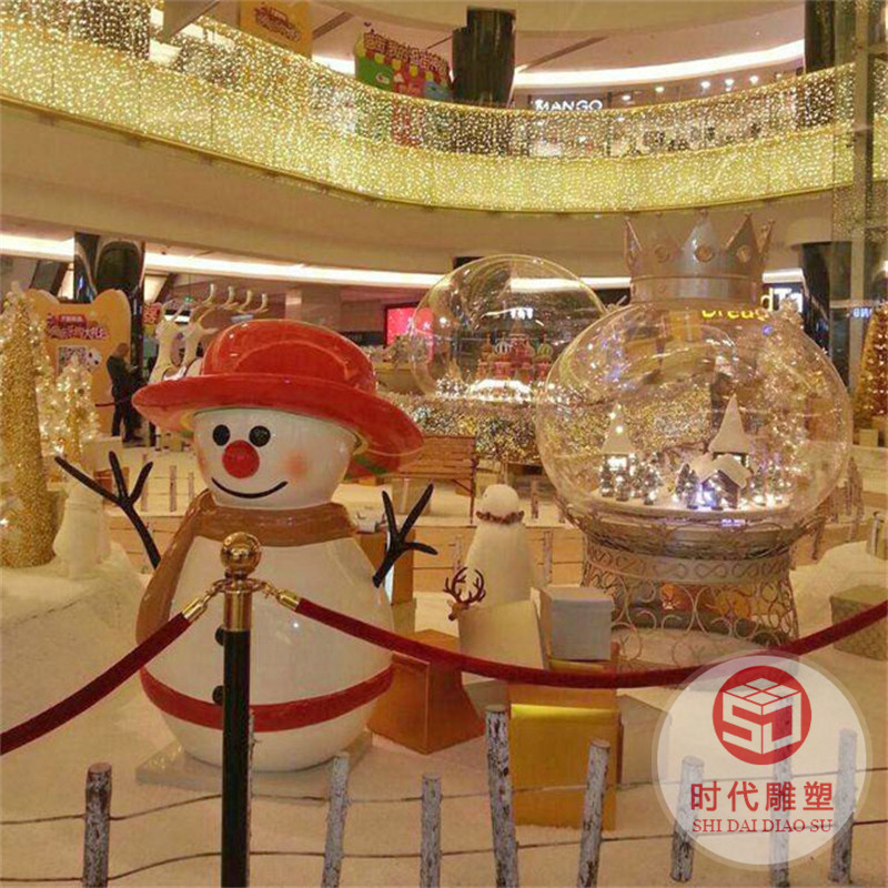 大型玻璃鋼仿真動(dòng)物北極熊雕塑擺件冰雪海洋館動(dòng)物園美陳造景裝飾