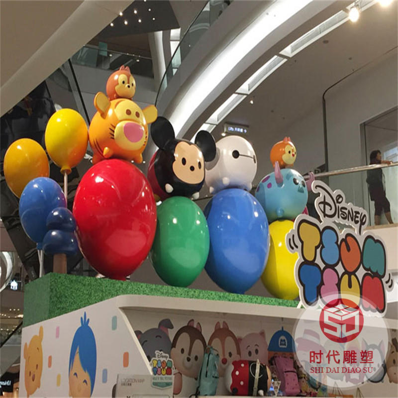 玻璃鋼幾何大型熊貓雕塑商場(chǎng)戶(hù)外景觀公園擺件美陳裝飾上門(mén)安裝