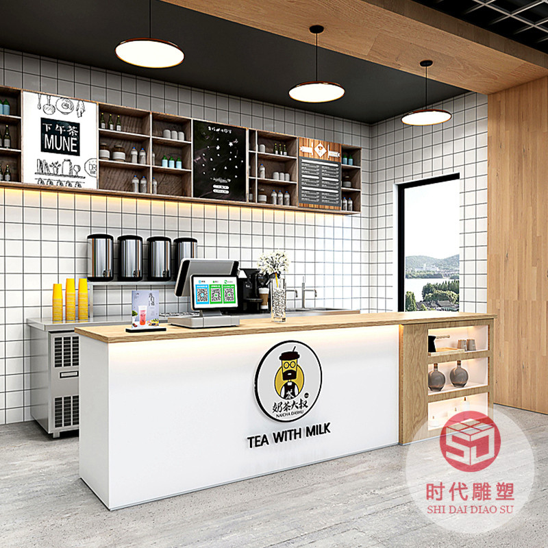 大型創(chuàng)意異形玻璃鋼烤漆前臺接待臺公司大堂售樓部服務(wù)臺吧臺廠家