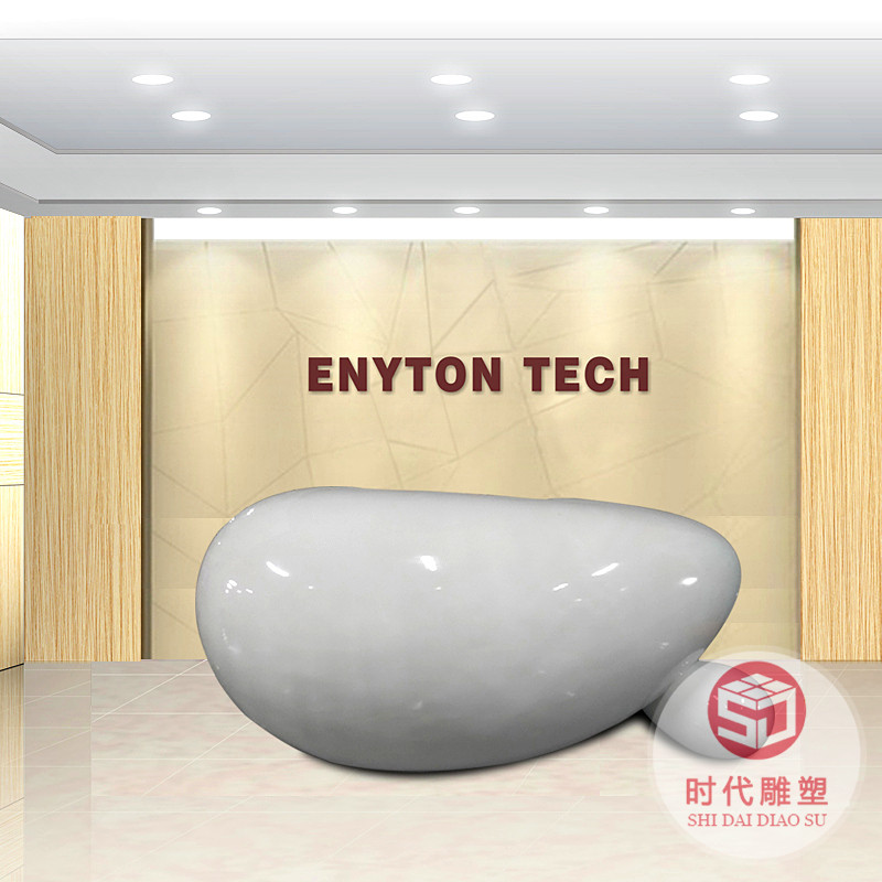 創(chuàng)意異形玻璃鋼烤漆前臺(tái)大型公司訂做大堂接待售樓部服務(wù)吧臺(tái)定制