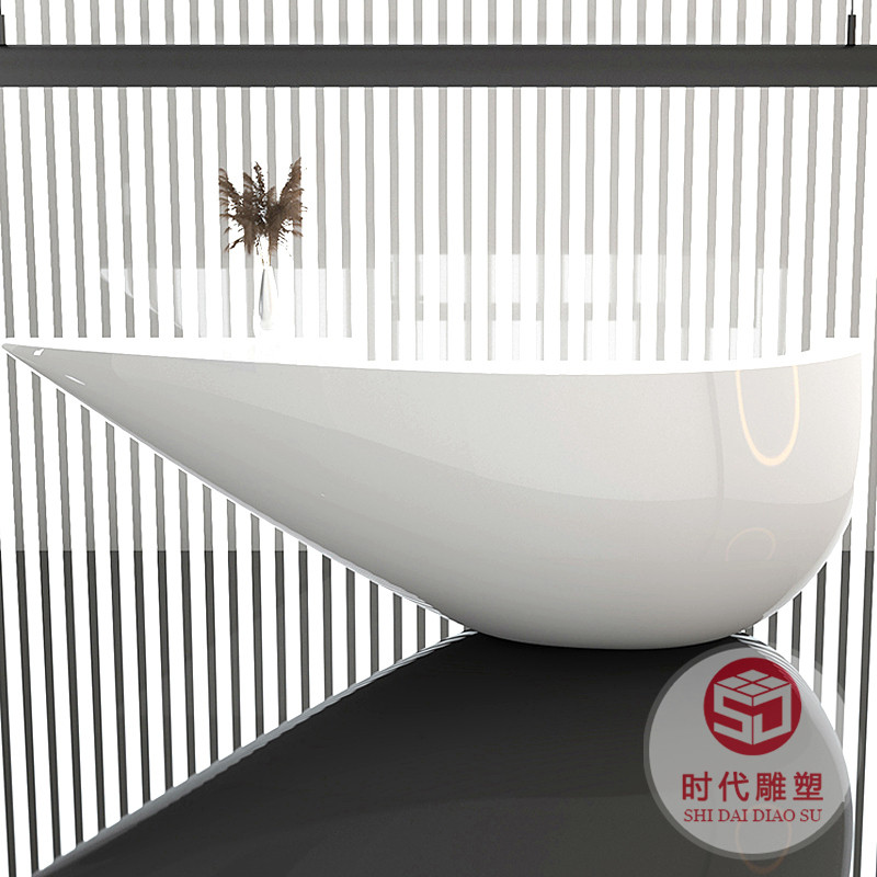 創(chuàng)意玻璃鋼烤漆前臺(tái)定制酒店公司高端接待臺(tái)美容院收銀臺(tái)異形吧臺(tái)