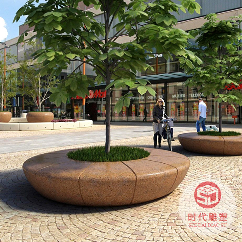 玻璃鋼座椅商場(chǎng)休閑椅公園景觀長(zhǎng)條椅現(xiàn)代景區(qū)休息椅異形樹池坐凳