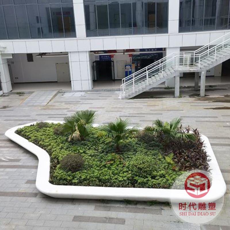 景觀樹(shù)池座椅椅子城市綠化玻璃鋼等候園林休閑區(qū)休閑椅休息椅公共