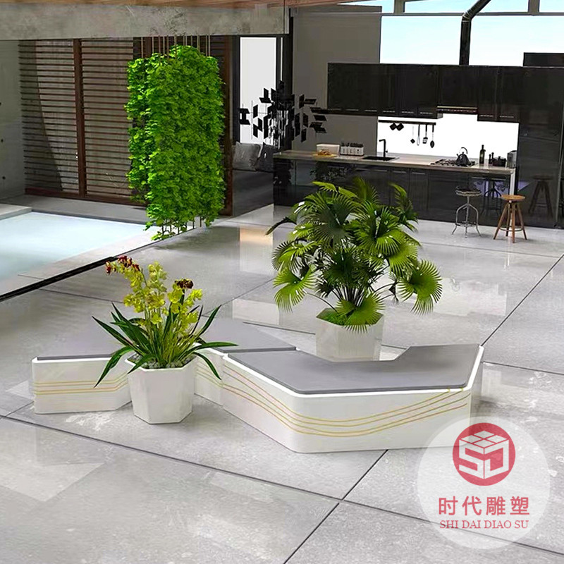 商場玻璃鋼座椅公共休閑坐凳戶外休息長椅廣場公園創(chuàng)意電話造型凳