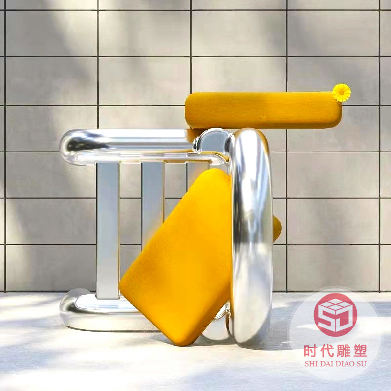 商場玻璃鋼休閑座椅創(chuàng)意木紋長凳景觀戶外公共休息長椅花盆座椅子